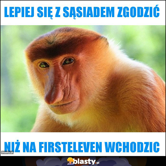 Lepiej się z sąsiadem zgodzić Lepiej się z sąsiadem zgodzić