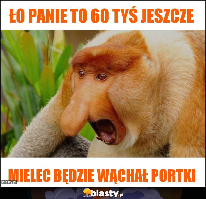 ŁO PANIE TO 60 TYŚ JESZCZE ŁO PANIE TO 60 TYŚ JESZCZE
