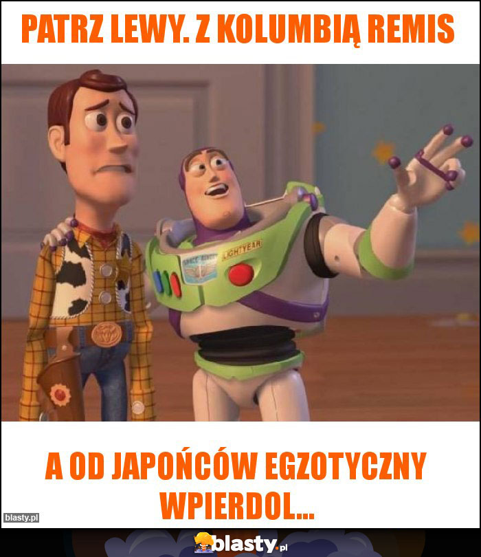 Patrz lewy. Z Kolumbią remis Patrz lewy. Z Kolumbią remis