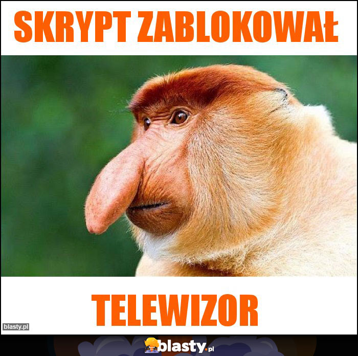 Skrypt zablokował Skrypt zablokował