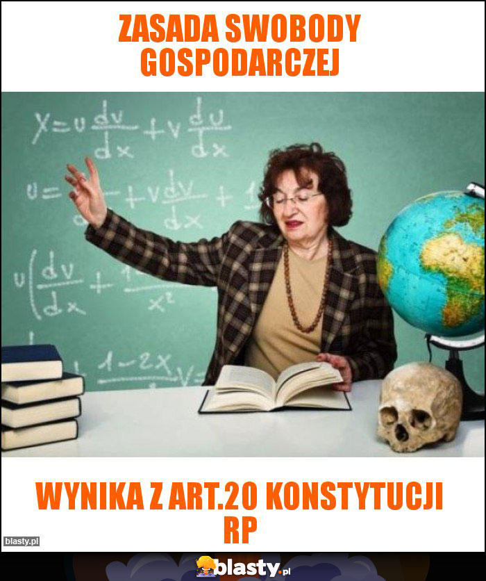Zasada swobody gospodarczej Zasada swobody gospodarczej