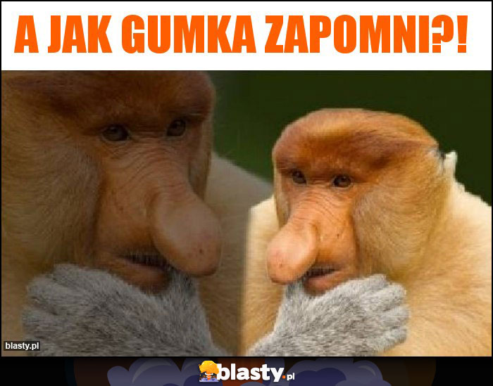 A jak gumka zapomni?! A jak gumka zapomni?!