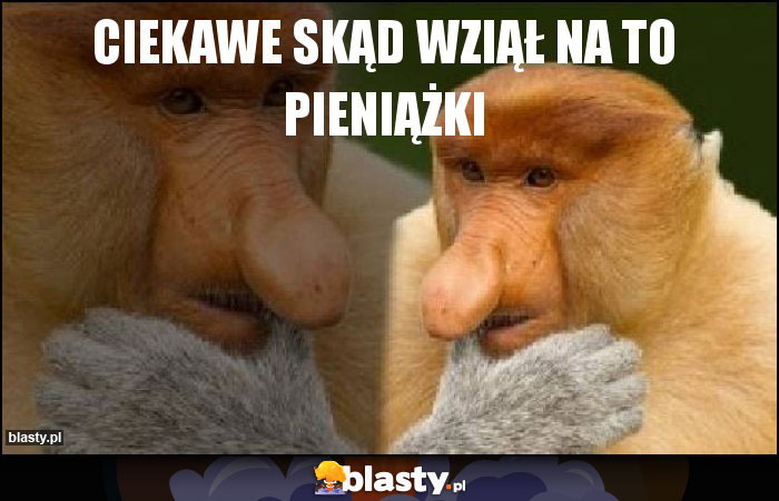 Ciekawe skąd wziął na to pieniążki Ciekawe skąd wziął na to pieniążki