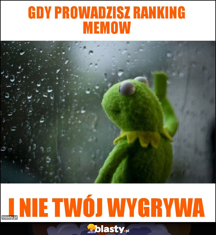 Gdy prowadzisz ranking memow