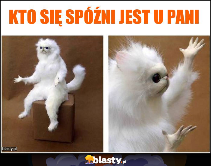 Kto się spóźni jest u pani Kto się spóźni jest u pani