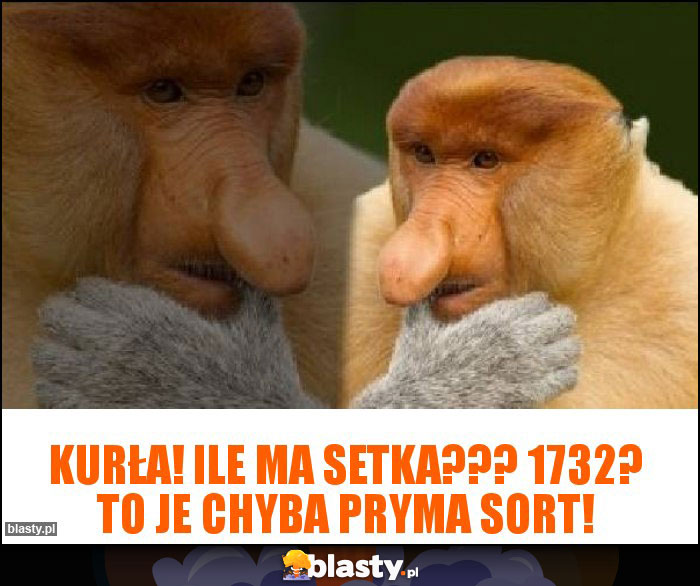 Kurła! Ile ma setka??? 1732? To je chyba pryma sort! Kurła! Ile ma setka??? 1732? To je chyba pryma sort!