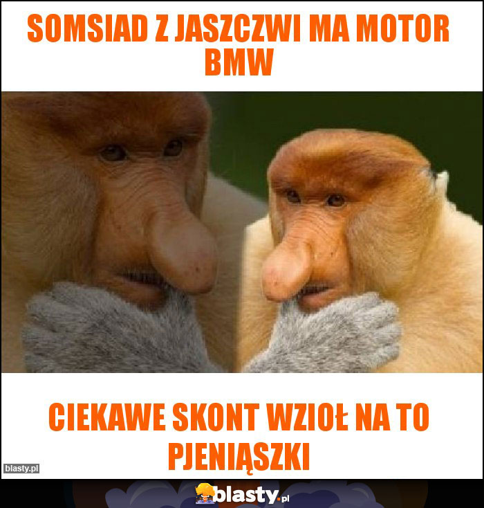 Somsiad z Jaszczwi ma motor bmw Somsiad z Jaszczwi ma motor bmw