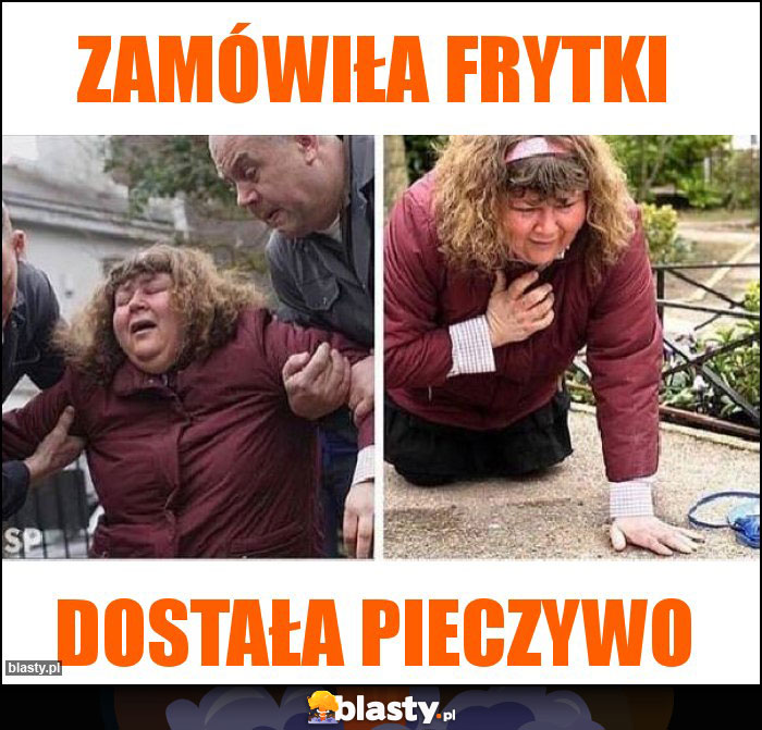 Zamówiła frytki Zamówiła frytki