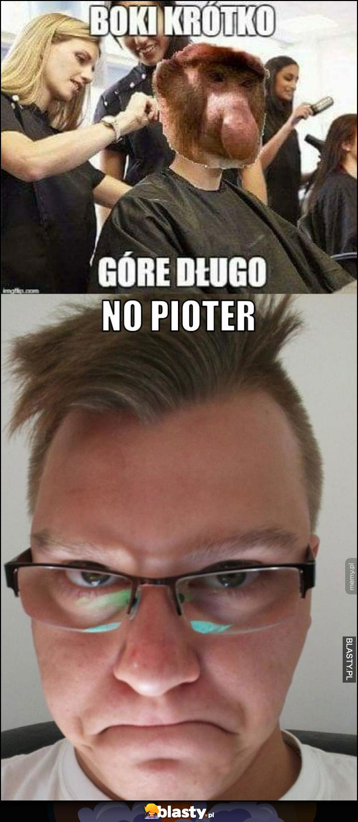 Boki krótko, góra długo Boki krótko, góra długo