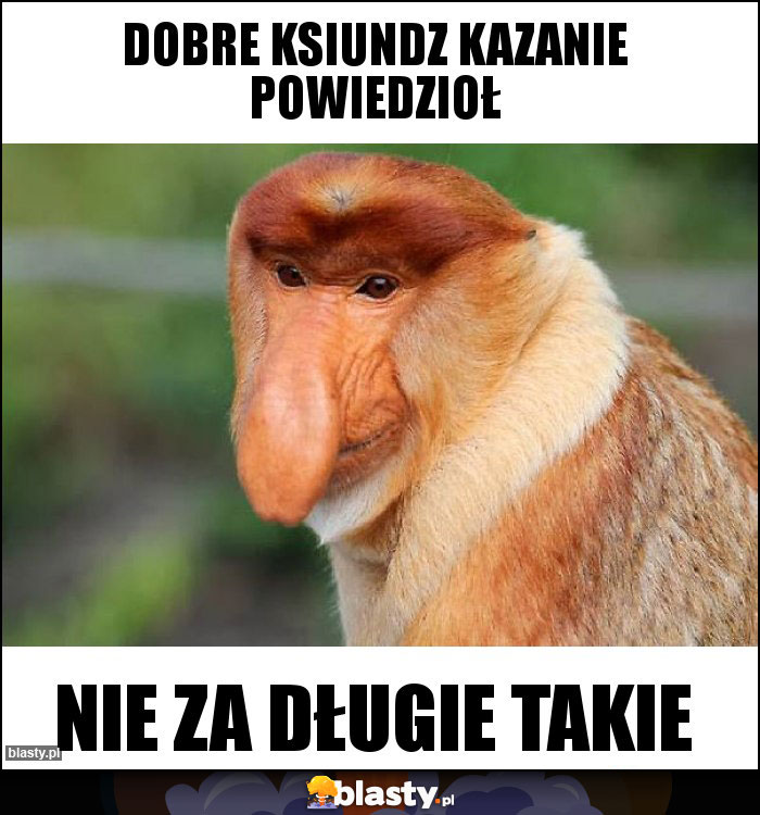 Dobre ksiundz kazanie powiedzioł Dobre ksiundz kazanie powiedzioł
