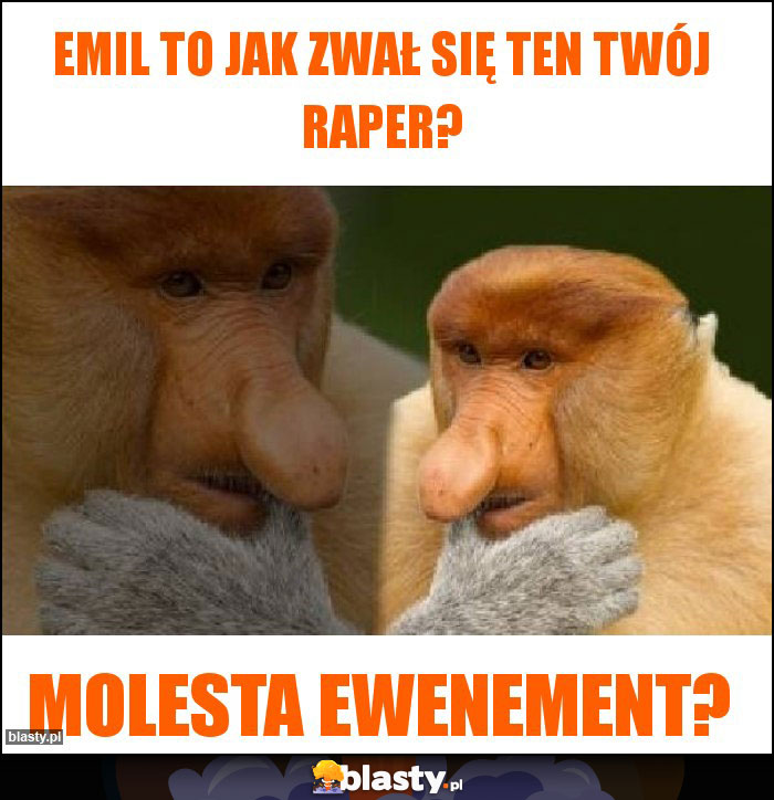 Emil to jak zwał się ten twój raper? Emil to jak zwał się ten twój raper?