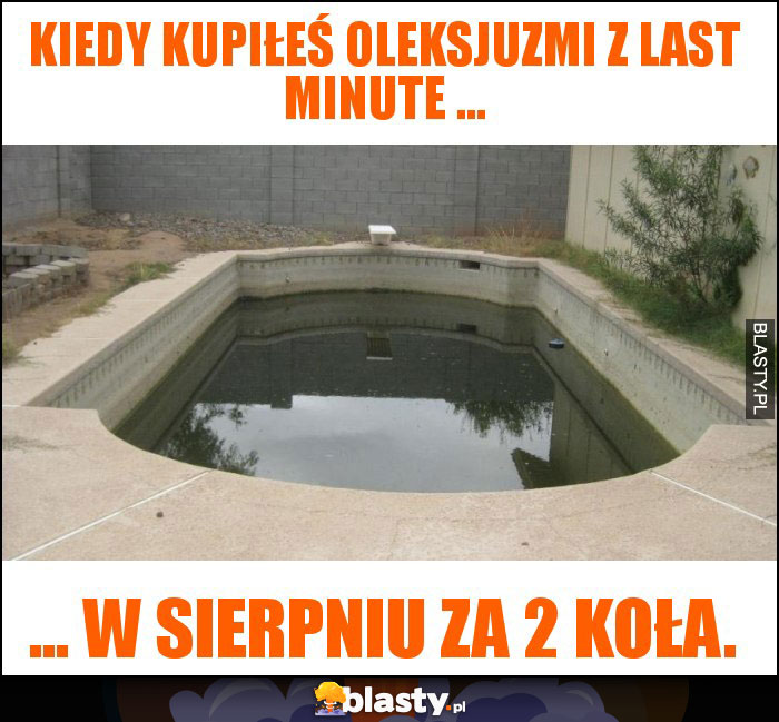 KIEDY KUPIŁEŚ OLEKSJUZMI Z LAST MINUTE ...