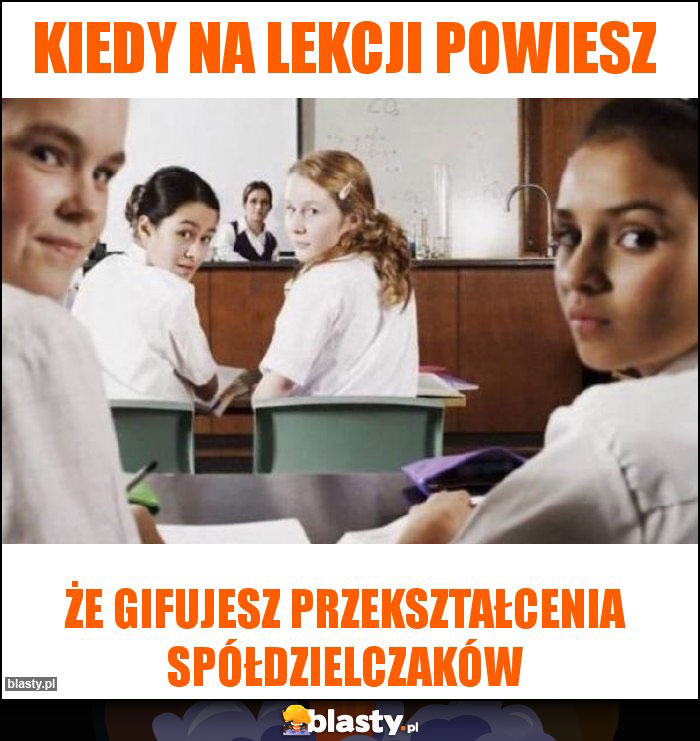 Kiedy na lekcji powiesz Kiedy na lekcji powiesz