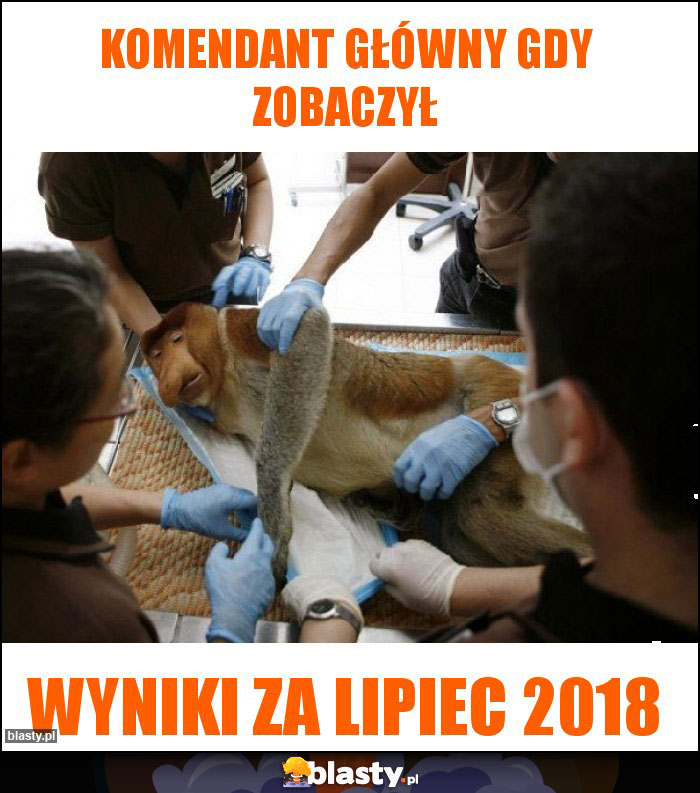Komendant Główny gdy zobaczył Komendant Główny gdy zobaczył