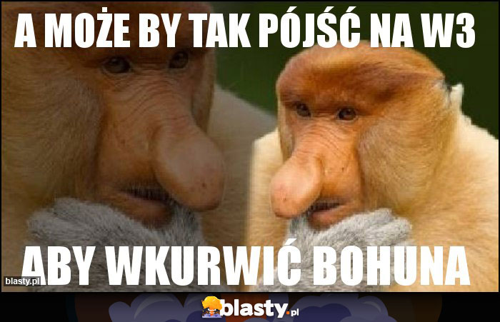A może by tak pójść na W3 A może by tak pójść na W3