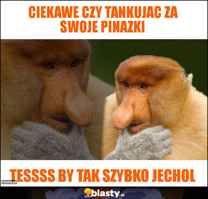 Ciekawe czy tankujac za swoje pinazki Ciekawe czy tankujac za swoje pinazki