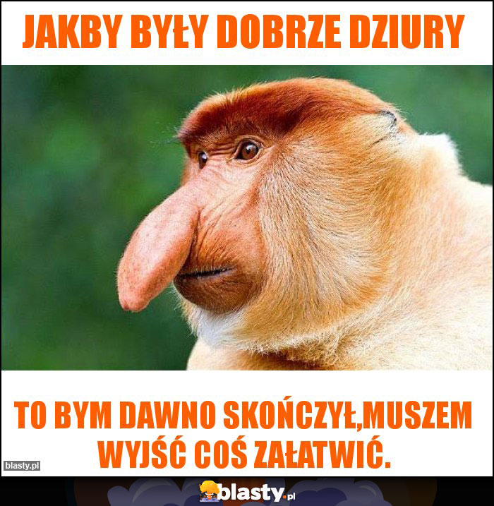 Jakby były dobrze dziury Jakby były dobrze dziury