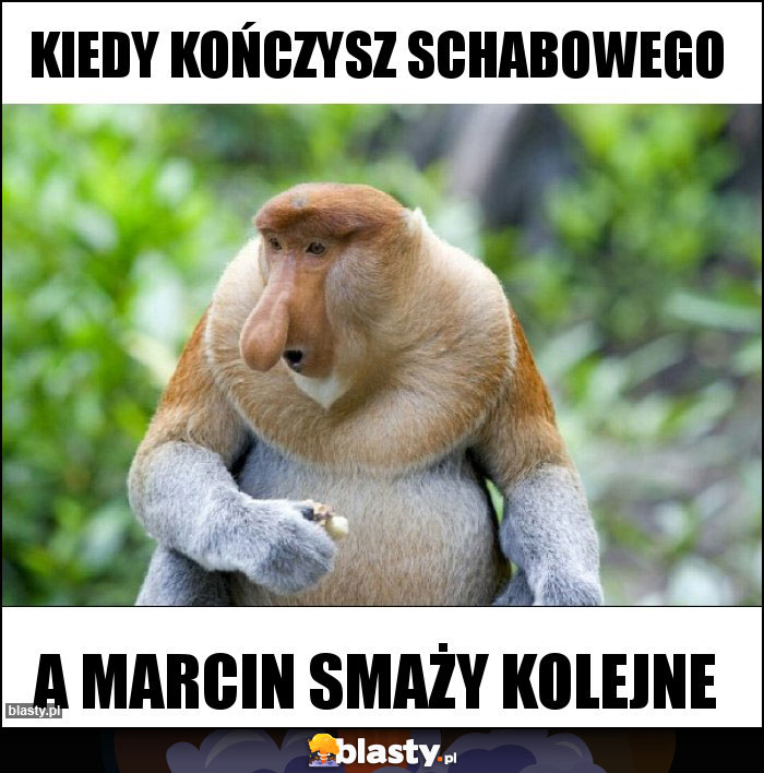 Kiedy kończysz schabowego Kiedy kończysz schabowego
