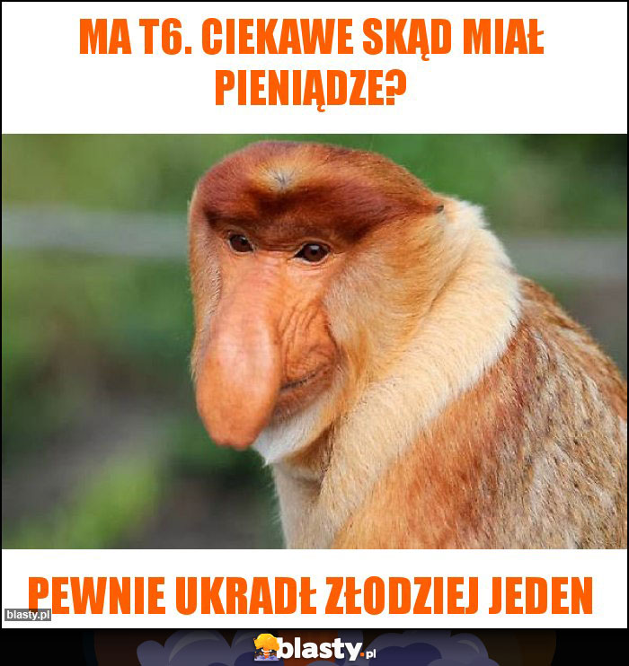 Ma T6. Ciekawe skąd miał pieniądze? Ma T6. Ciekawe skąd miał pieniądze?