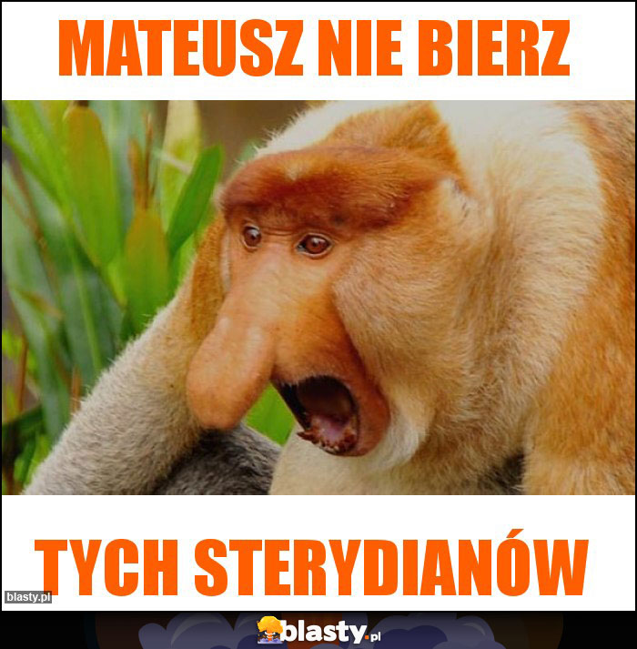 Mateusz nie bierz Mateusz nie bierz