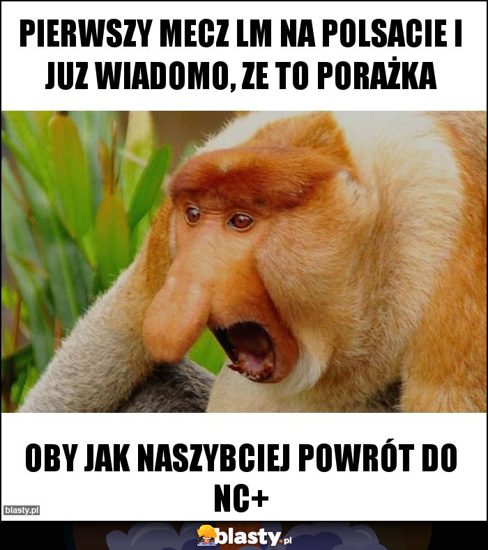 Pierwszy mecz LM na Polsacie i juz wiadomo, ze to porażka Pierwszy mecz LM na Polsacie i juz wiadomo, ze to porażka