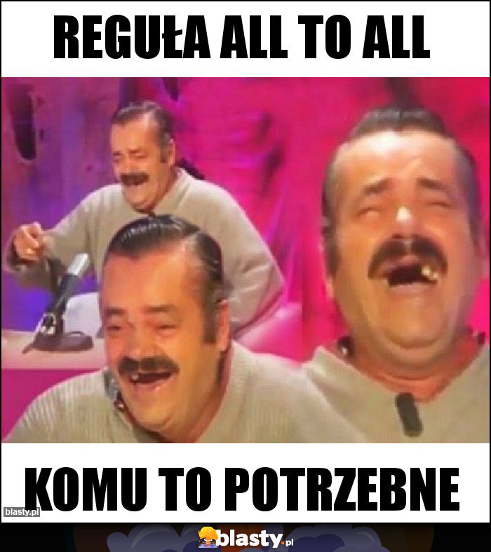 Reguła all to all Reguła all to all