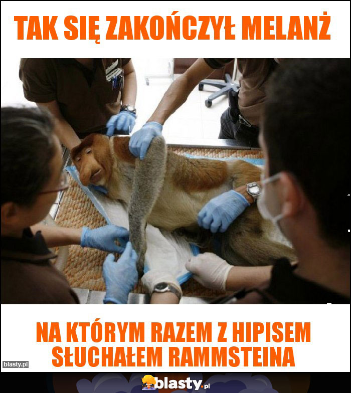 TAK SIĘ zakończył MELANŻ TAK SIĘ zakończył MELANŻ
