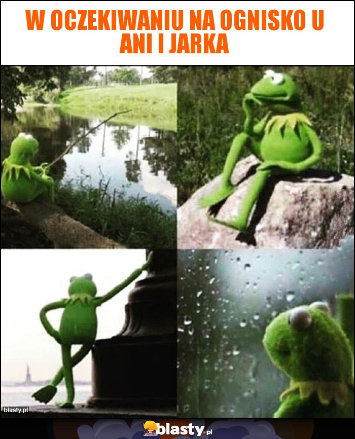 W oczekiwaniu na ognisko u ani i jarka W oczekiwaniu na ognisko u ani i jarka