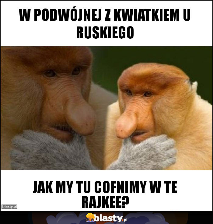 W podwójnej z kwiatkiem u ruskiego W podwójnej z kwiatkiem u ruskiego