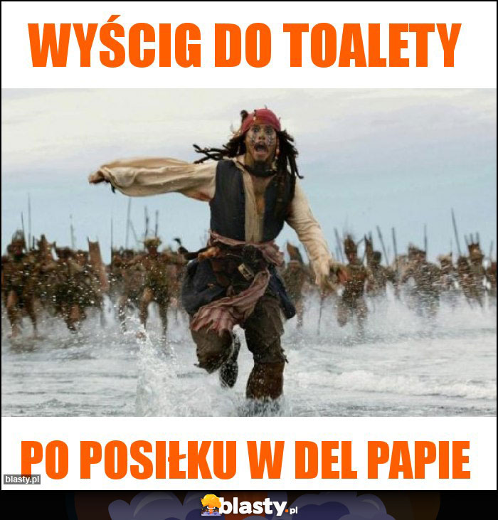 Wyścig do toalety Wyścig do toalety
