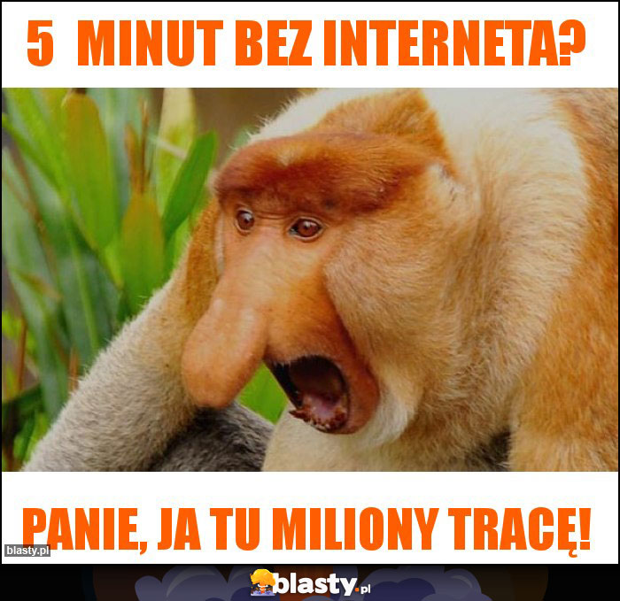 5 minut bez interneta? 5 minut bez interneta?