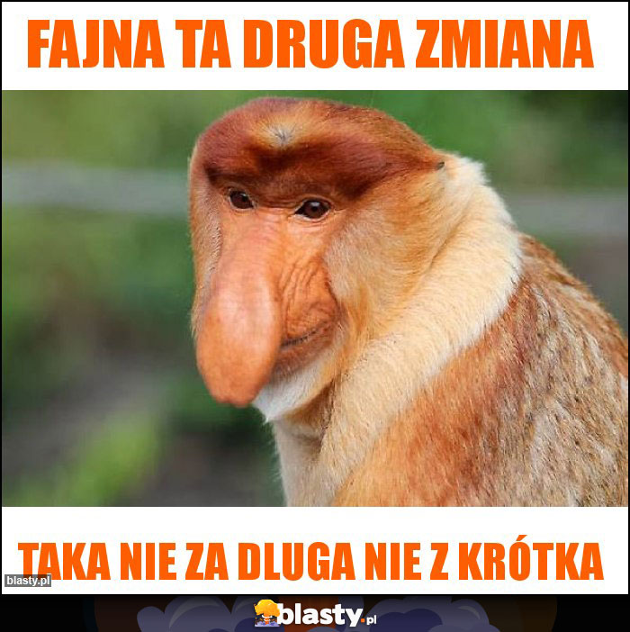 Fajna ta druga zmiana