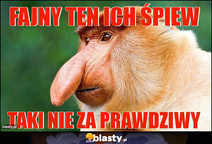 Fajny ten ich śpiew Fajny ten ich śpiew