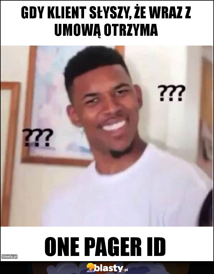 Gdy klient słyszy, że wraz z umową otrzyma