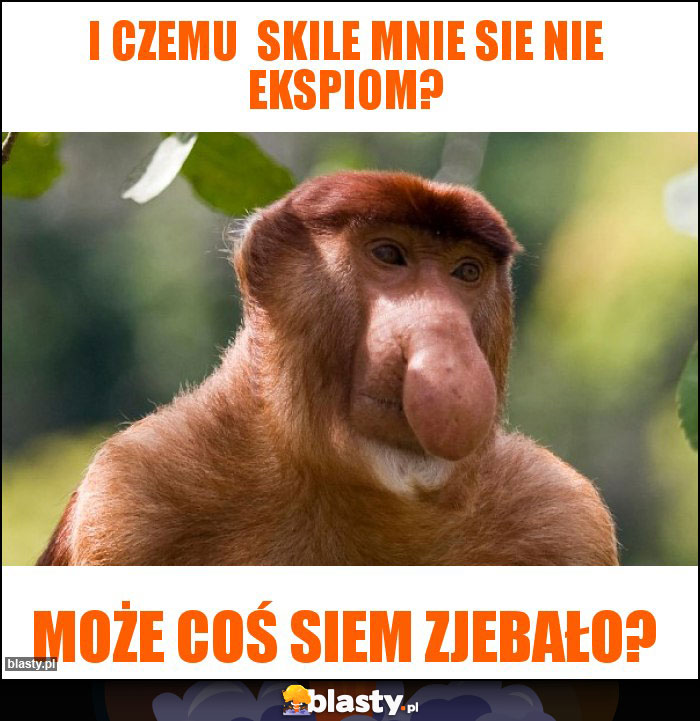 I czemu skile mnie sie nie ekspiom? I czemu skile mnie sie nie ekspiom?