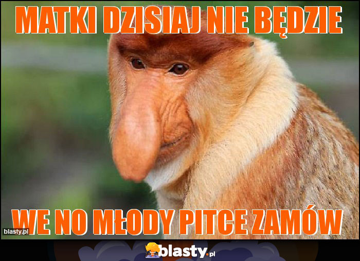 Matki dzisiaj nie będzie Matki dzisiaj nie będzie