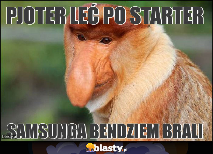 Pjoter leć po starter