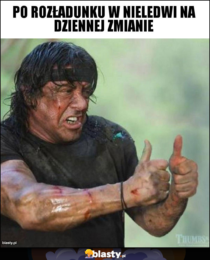 Po rozładunku w Nieledwi na dziennej zmianie Po rozładunku w Nieledwi na dziennej zmianie