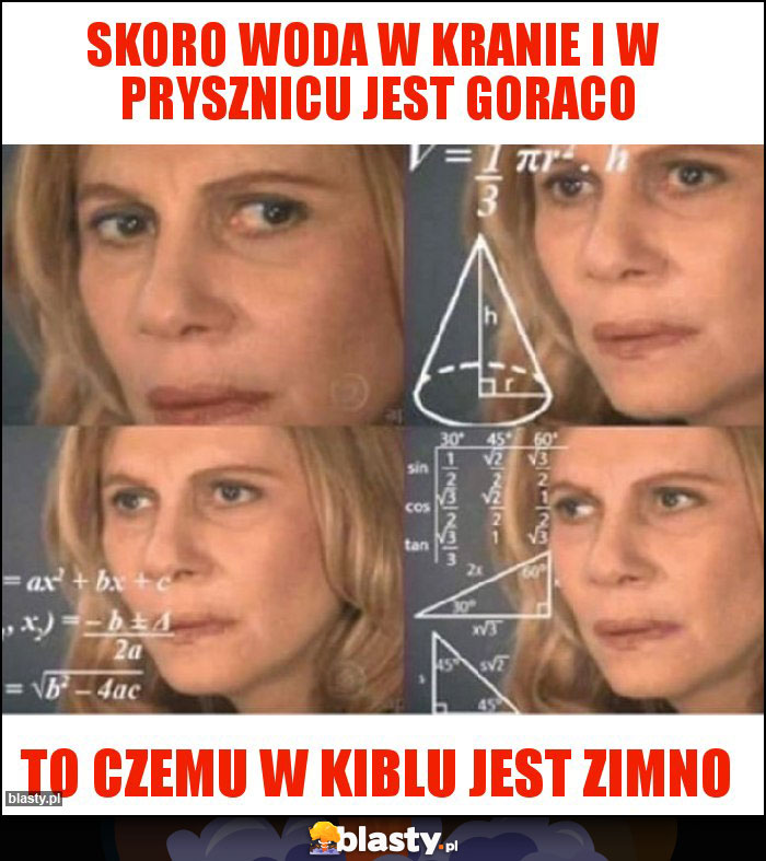 Skoro woda w kranie i w prysznicu jest goraco Skoro woda w kranie i w prysznicu jest goraco