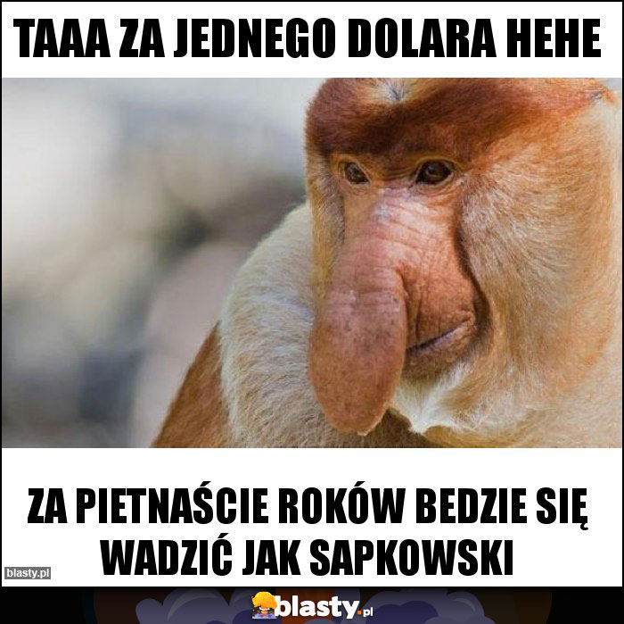 Taaa za jednego dolara hehe Taaa za jednego dolara hehe