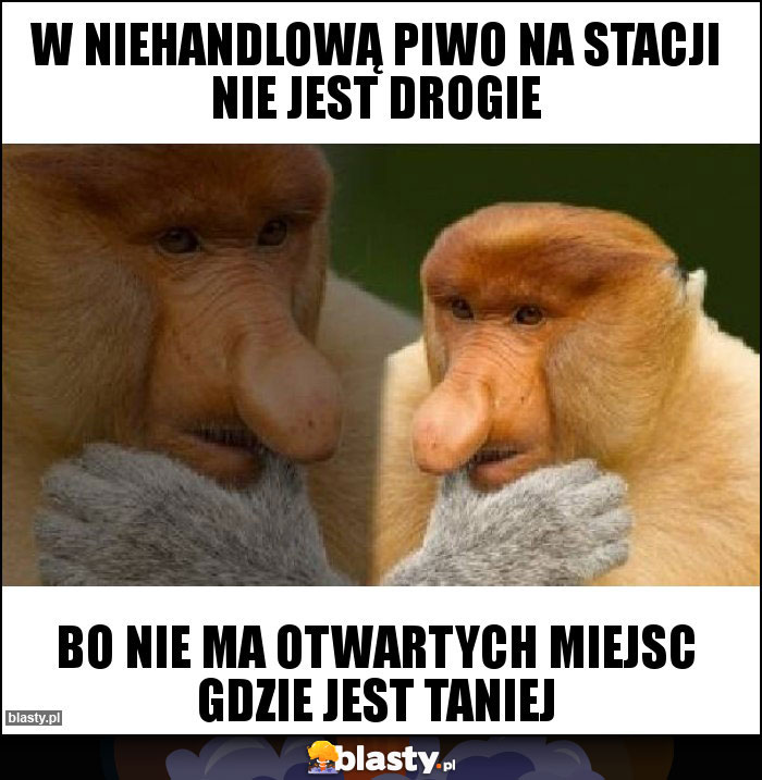 W niehandlową piwo na stacji nie jest drogie W niehandlową piwo na stacji nie jest drogie