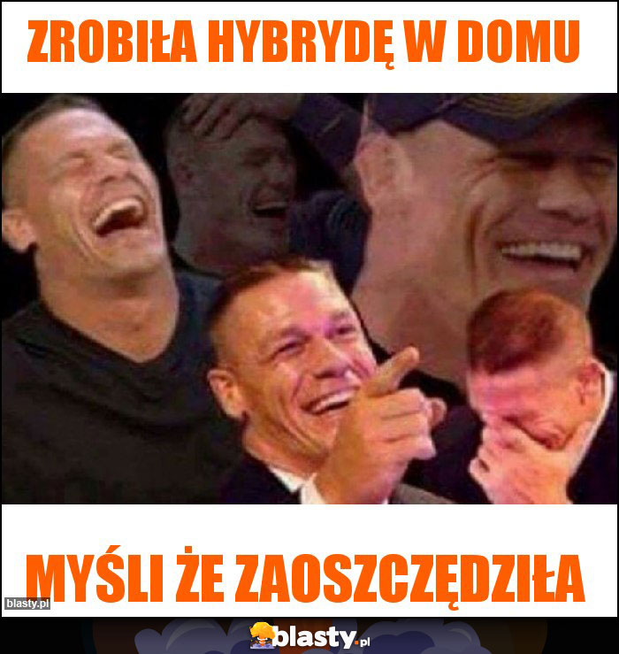 Zrobiła hybrydę w domu Zrobiła hybrydę w domu