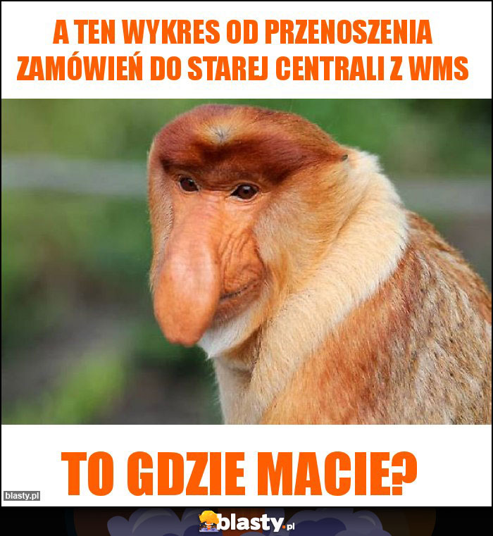 A ten wykres od przenoszenia zamówień do starej centrali z WMS A ten wykres od przenoszenia zamówień do starej centrali z WMS