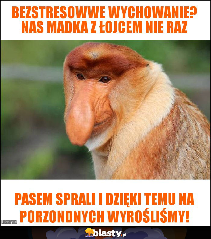 Bezstresowwe wychowanie? Nas madka z łojcem nie raz Bezstresowwe wychowanie? Nas madka z łojcem nie raz