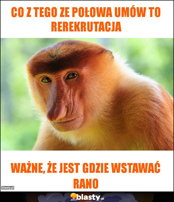 co z tego ze połowa umów to rerekrutacja co z tego ze połowa umów to rerekrutacja