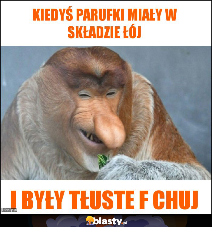 Kiedyś parufki miały w składzie łój Kiedyś parufki miały w składzie łój