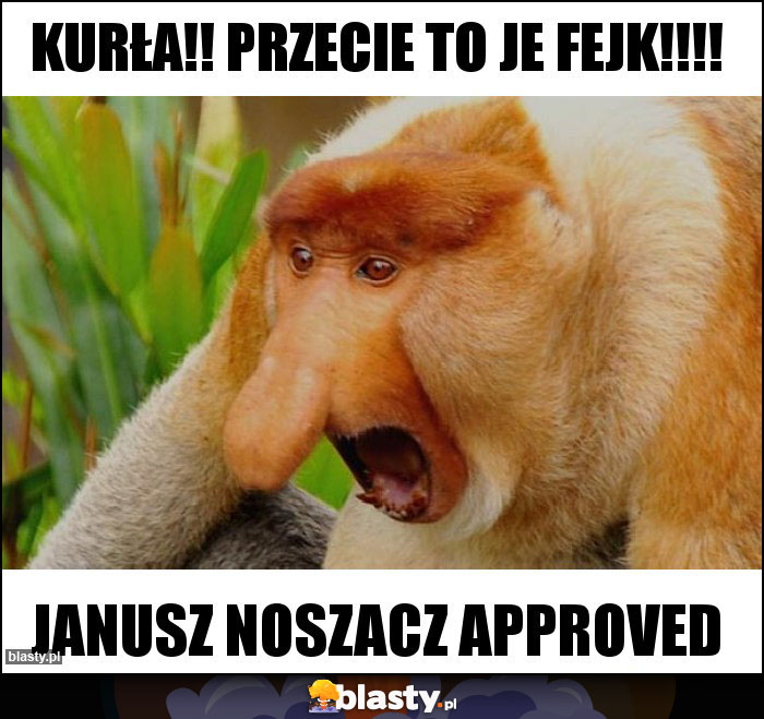 Kurła!! przecie to je fejk!!!! Kurła!! przecie to je fejk!!!!