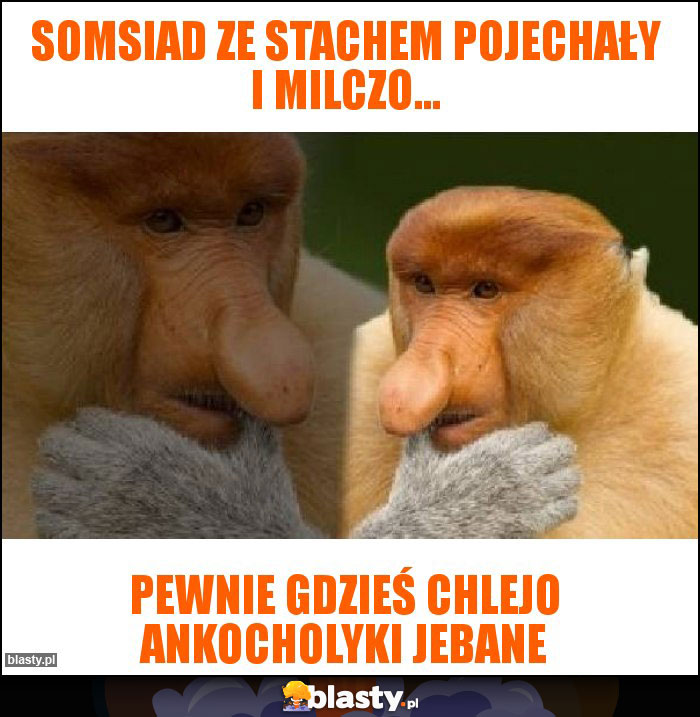 Somsiad ze stachem pojechały i milczo... Somsiad ze stachem pojechały i milczo...
