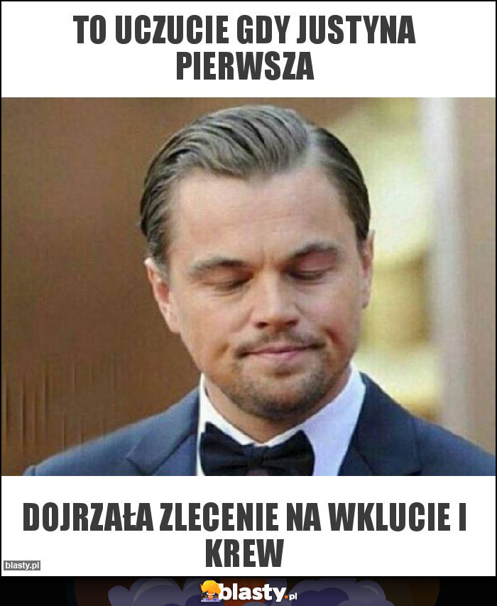To uczucie gdy Justyna pierwsza To uczucie gdy Justyna pierwsza