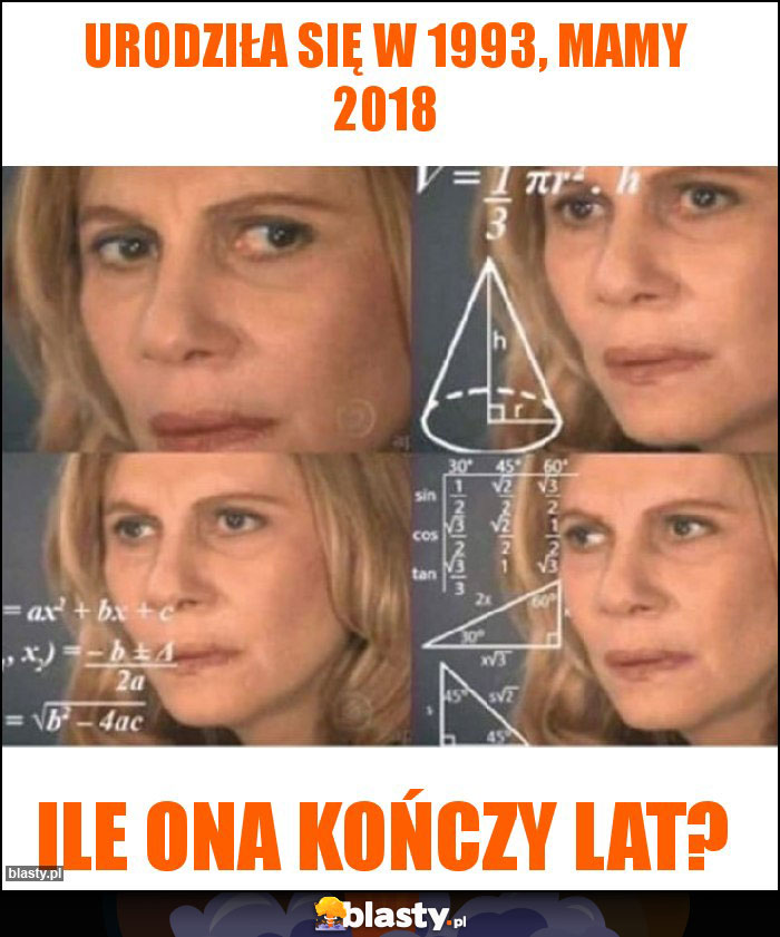 Urodziła się w 1993, mamy 2018 Urodziła się w 1993, mamy 2018
